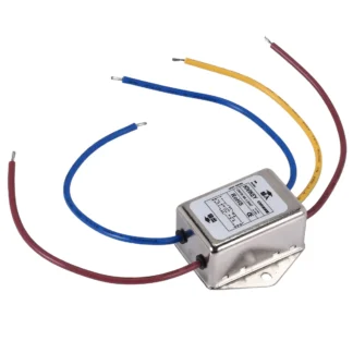 ¡ENCIER! Filtro de ruido de fase individual EMI AC 115 V / 250 V 6 A