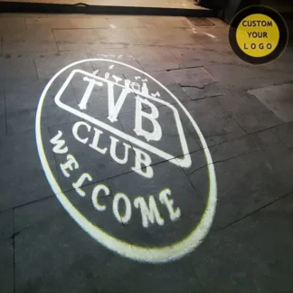 La lámpara impermeable del proyector llevó el proyector al aire libre del logotipo de la luz del logotipo de la larga distancia de la publicidad comercial