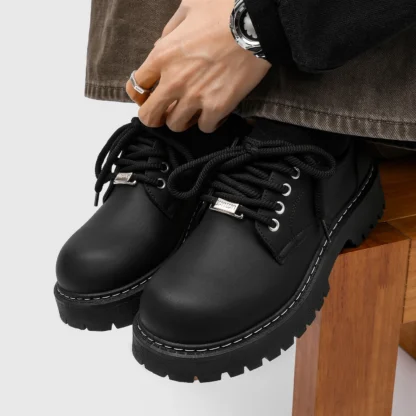 Zapatillas de deporte de ocio versátiles para hombre, zapatos deportivos ligeros y cómodos para caminar, zapatos gruesos de alta calidad a la moda, calzado masculino