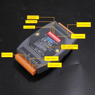 Placa de desarrollo de entrada analógica con protocolo Modbus RTU, puerto RS485 CK-702 2AI, con módulo de adquisición analógica de 4-20mA 0-10V
