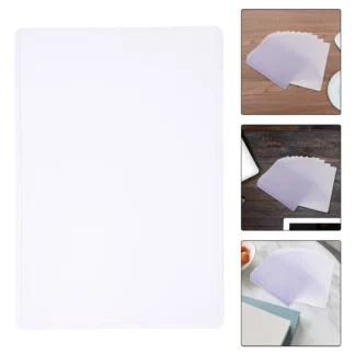 Fundas de plástico duro transparente para tarjetas, soportes para documentos fotográficos B6, fundas de papel de plástico impermeables, protectores de fundas, 30 Uds.