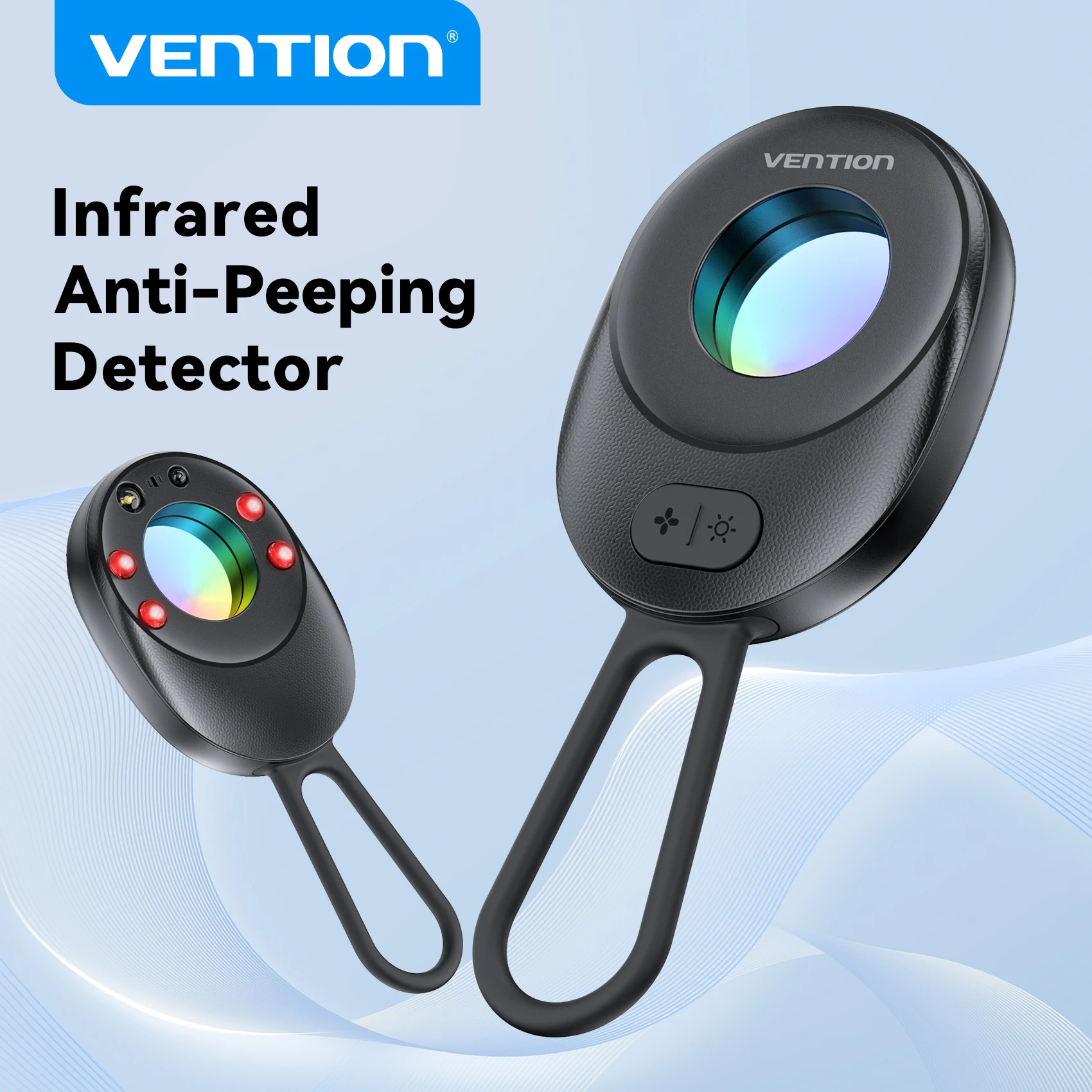 Vention-Detector de cámara infrarroja, alarma de seguridad de señal de cámara oculta inteligente, Detector de protección antiespía 