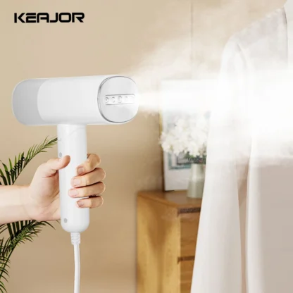 Vaporizador de ropa portátil, máquina de planchar a vapor portátil de 1000W, plancha de vapor eléctrica Vertical plegable para viaje en casa para ropa