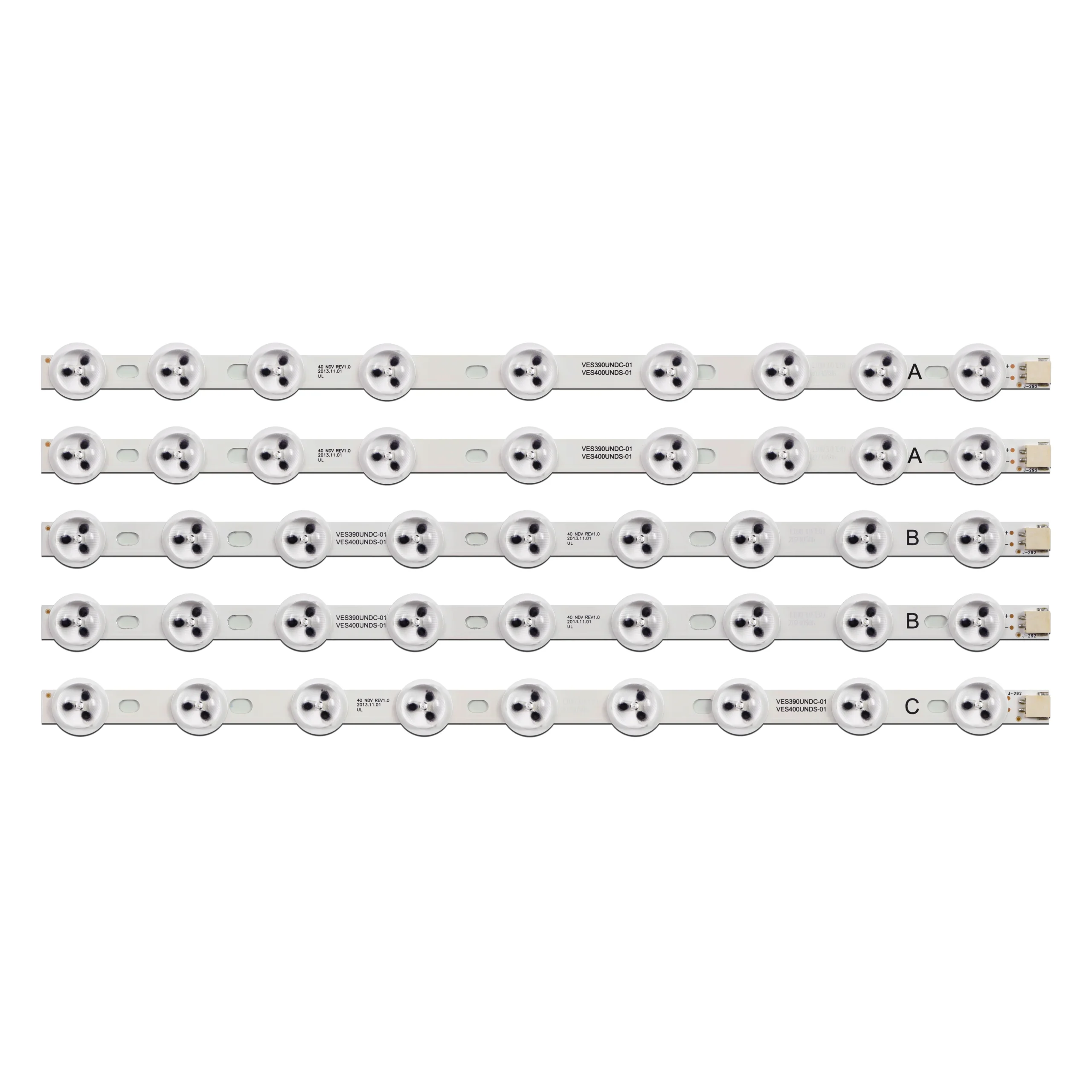 Retroiluminación LED para TV de 39 "40" NDV A B C 39HXC02 39FLHYR180S DLED39167FHD LC39LD145EC 40l3451dn 40L1400DG LT-40DG51J LT-40TW51J