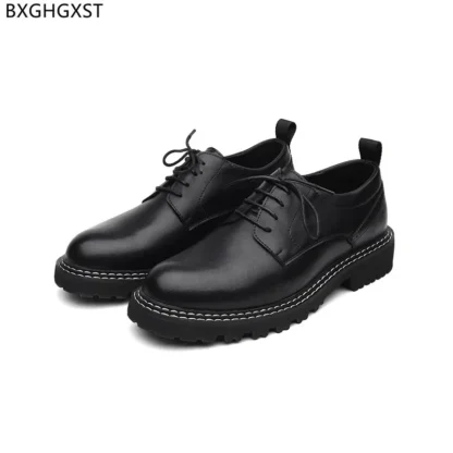 Zapatos Oxford negros de talla 38-44 para hombre, zapatos de cuero de moda 2024, zapatos clásicos italianos elegantes para hombre, zapatos de alta calidad
