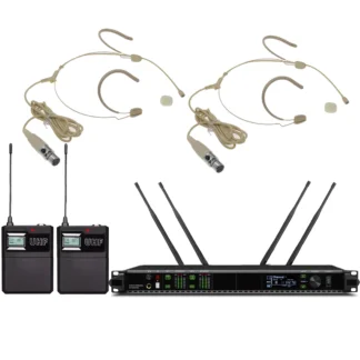 Auriculares AD4D avanzados, micrófono inalámbrico, sistema Digital ADX1, paquete de cinturón SM28, micrófono de cabeza fuerte Beige, Karaoke, Vocal, micrófono de alta calidad