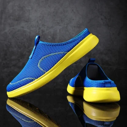 Zapatillas de deporte suaves para Hombre, chanclas antideslizantes para interiores, sandalias de playa para exteriores, calzado de talla grande 48, 2024