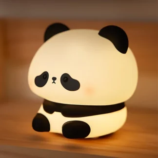 Regalos de Navidad con temática de panda, luces nocturnas grabables, lámparas de noche de carga, perfectos como regalo de cumpleaños, regalos de Año Nuevo, regalos de vacaciones