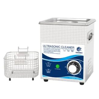 Mini máquina limpiadora de lentes de contacto ultrasónica para el hogar, 2L, con cesta para gafas, joyería, anillo dental, limpieza ultrasónica de diamante