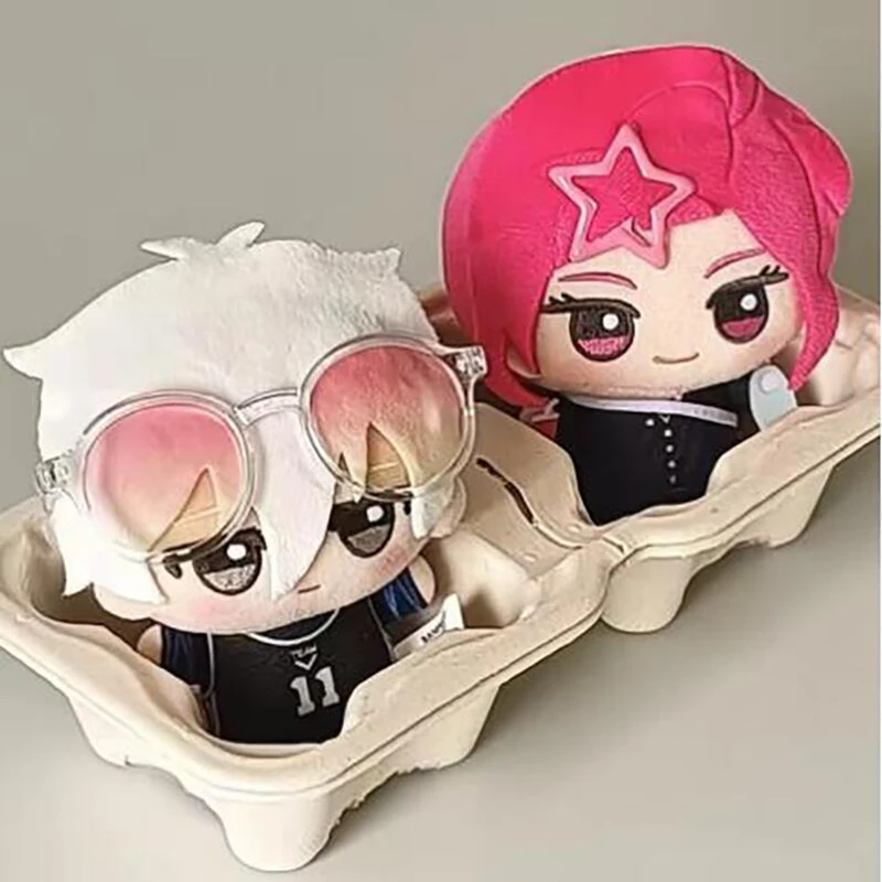 Mini llavero de juguete de peluche con cerradura azul, mochila Nagi, colgante periférico de animé, muñeco de peluche bonito, decoración de bolso, regalo de cumpleaños