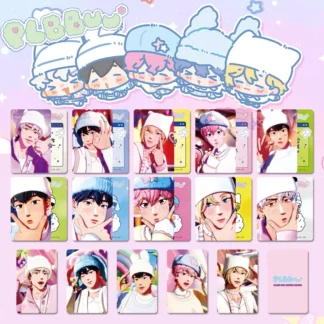 KPOP PLAYE Virtual Boy Band "PLBBUU", álbum periférico de colección Personal, tarjeta de bonificación, tarjeta aleatoria, foto, periférico de estrella Bambi