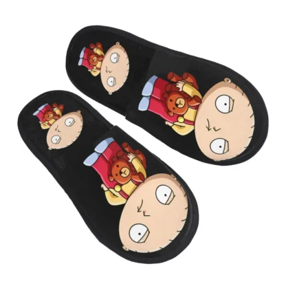 Zapatillas de casa personalizadas para familias, zapatillas de vapor suaves de espuma viscoelástica para mujer, zapatillas de dormitorio