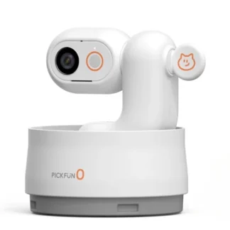 Cámara de monitoreo AI para mascotas Pickfun | Monitoreo WiFi, visualización remota, chat de voz, detección de comportamiento de mascotas, seguridad inteligente para el hogar