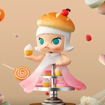 POP MART MOLLY Carb-Lover Series caja ciega de juguete Kawaii Anime figura de acción sorpresa caja misteriosa muñecas niñas regalo