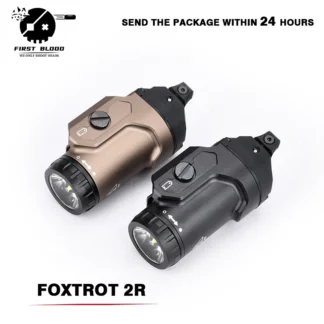 Linterna táctica FOXTROT2R Universal de 700 lúmenes, luz de pistola FOXTROT multifuncional para prevención de salpicaduras de lluvia al aire libre