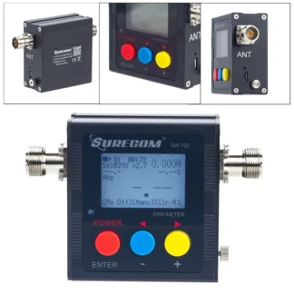 Medidor digital VHF UHF Power SWR para radio bidireccional, conveniente de usar, portátil