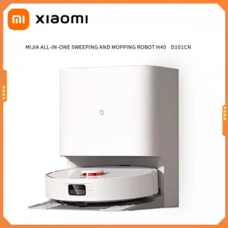 XIAOMI MIJIA-Robot aspirador H40, barrido doméstico inteligente, fregado rotativo de alta velocidad, succión ciclónica de 6000PA, láser LDS