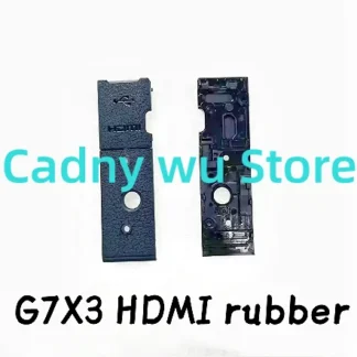 1 Uds nuevo cuerpo de cámara HDMI de goma para Canon G7X3 G7X Mark III piezas de reparación de goma HDMI