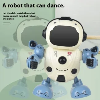 Robot de baile, música, flauta, oscilante, juguetes luminosos eléctricos para niños, mascotas pequeñas en vivo, Robot para perros, regalo, estilos múltiples