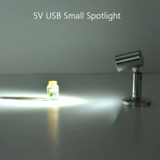 Gabinetes de vino Led USB de 5v para contadores de exhibición de modelos, kits de garaje, cajas de exhibición, estante, Mini armario de joyas, foco ligero para pecera