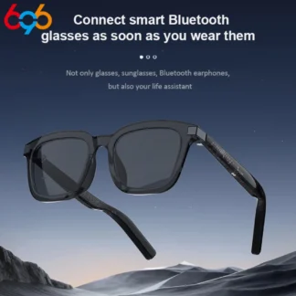 2 en 1 auriculares gafas hombres mujeres música gafas inteligentes diente azul Audio llamada asistente de voz altavoz impermeable micrófonos gafas nuevo