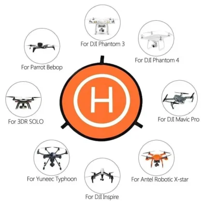 Accesorios para UAV, almohadilla de aterrizaje plegable rápida Universal para UAV, delantal plegable de 25cm/55cm, DJI Mini 2SE/Magic 3/FIMI X8SE