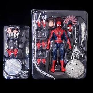 Nuevo en Stock Marvel Legends serie máxima Spider-Man Deluxe 15cm figura de acción de Anime modelo coleccionable juguetes para niños