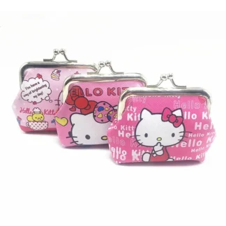 Sanrio Kitty-caja de lápices creativa, monedero, papelería, bolsa para bolígrafos, útiles escolares, 15 unidades por lote