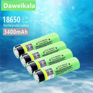 Daweikala nuevo Original NCR18650B 34B 3,7 V 18650 3400mAh batería de litio recargable linterna batería