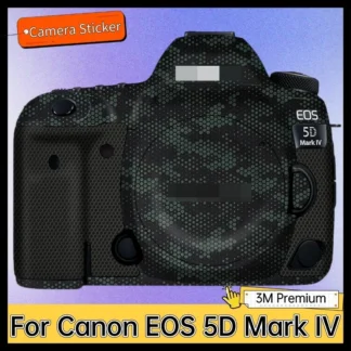 Pegatina protectora para el cuerpo de la cámara Canon 5D Mark IV, calcomanía de piel, película de envoltura de vinilo, abrigo Protector antiarañazos