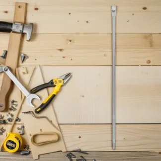 Varilla de puesta a tierra galvanizada puntiaguda de 19,65 pulgadas para una puesta a tierra eléctrica confiable en generadores, vallas, platos satelitales eficientes