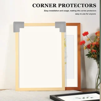 Protectores de esquina de espuma para marco de fotos, muebles, pintura, embalaje de transporte, protección artística, Material NBR, 24 Uds.