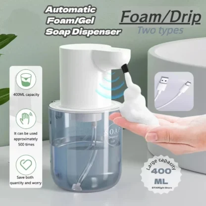 Xiaomi MIJIA 2025 dispensador automático de jabón de espuma/Gel 400ML 4 engranajes Sensor infrarrojo dispensador de jabón espumoso IPX5 para baño nuevo