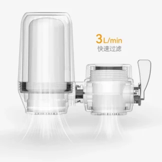 Purificador de agua para grifo, filtrado para el hogar, un elemento filtrante, filtro lavable extraíble, purificador de agua