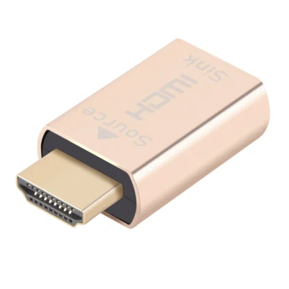 ¡Ventas! Soporte de señal de pantalla de bloqueo HDMI, adaptador Virtual KVM HDMI2.0, enchufe simulado EDID DDC para emulador de pantalla HDMI de hasta 3840X2160