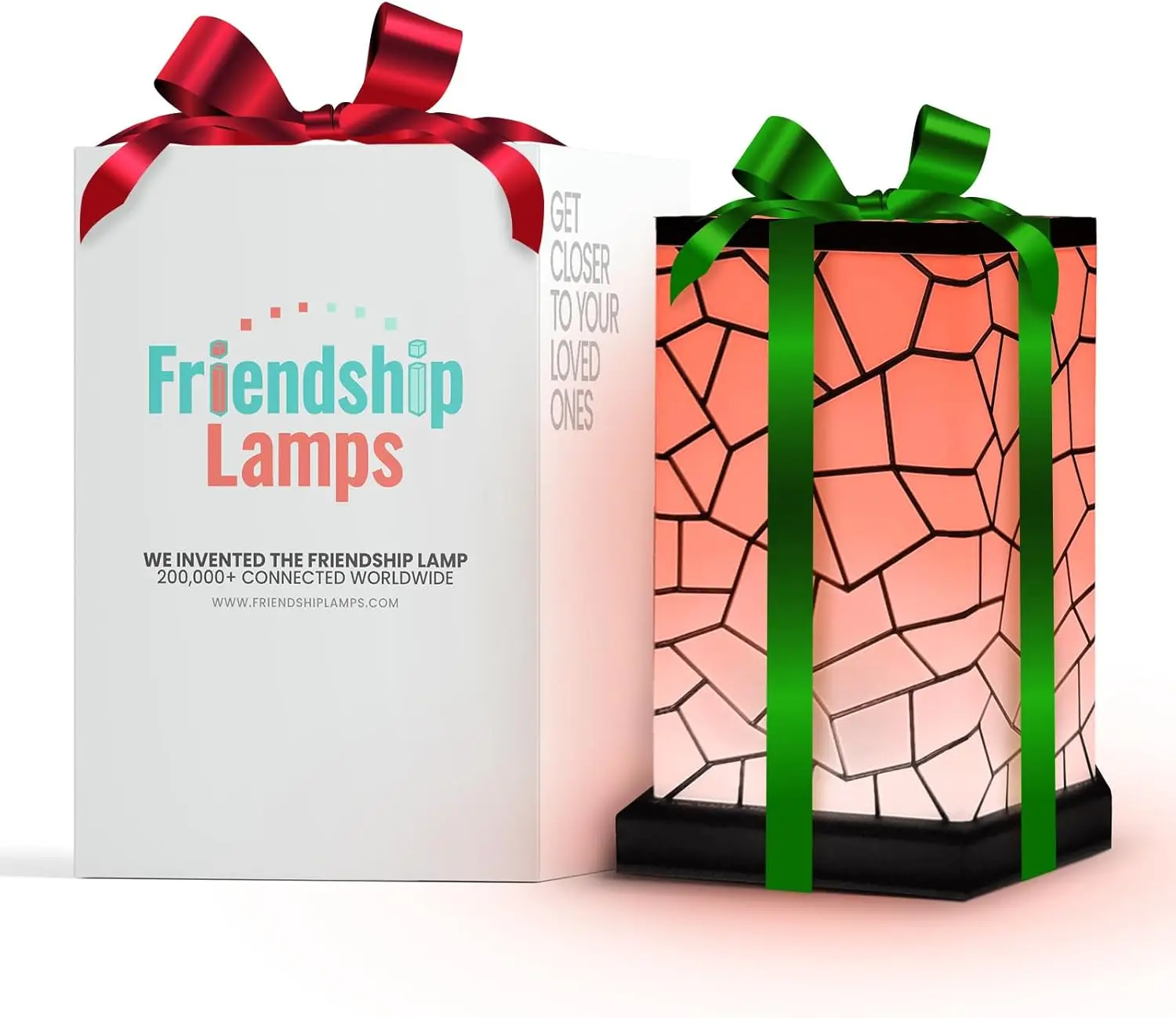 Lámpara de Amistad Luz LED táctil Wi-Fi para conexión de larga distancia, regalos, amor, más de 200 colores