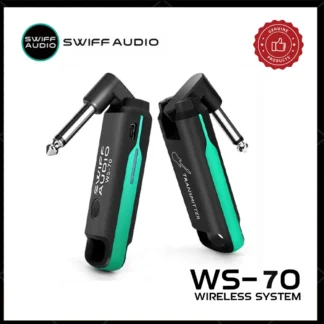SWIFF AUDIO WS-70/WS 70 plus I transmisor y receptor para guitarra inalámbrica Sistema inalámbrico de guitarra para actuaciones en vivo