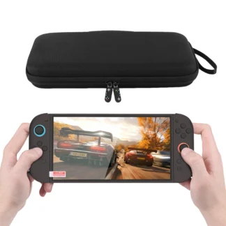 Estuche de transporte EVA y Protector de pantalla para Switch 2, estuche Conslole de juegos, bolsa de viaje protectora a prueba de golpes con 10 tarjeteros de juego