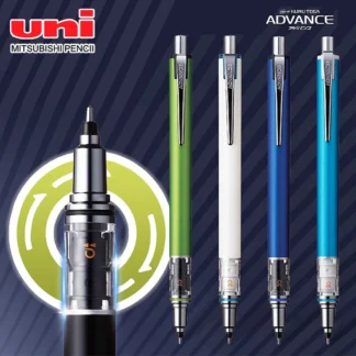 Lápiz mecánico UNI japonés M5-559 rotación automática Kuru Toga doble velocidad 0,5mm pintura escuela papelería suministros de arte