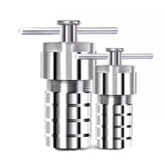 Autoclave forrado de PTFE del reactor de síntesis hidrotérmica de laboratorio inoxidable