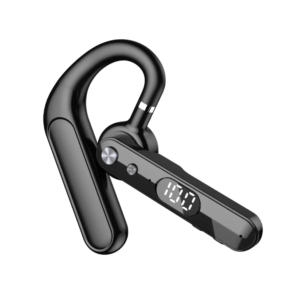 Auriculares inalámbricos Bluetooth con micrófono, auriculares con cancelación de ruido inteligente AI, auriculares para hablar con manos libres, para negocios y conducción