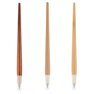 Lápiz eterno de madera sin afilar, irrompible para niños, escritura sin fin, bocetos, arte, suministros escolares de oficina, papelería