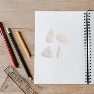 5 uds dibujo creativo bocetos blancos para estudiantes escritores escuela material de oficina lápiz dibujo borrador arte estudiantes