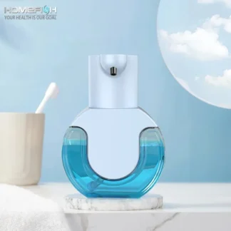 Dispensador de jabón inteligente sin contacto, dispositivo de lavado de manos con Sensor de movimiento, montado en la pared, modelo de espuma/líquido, 420ml