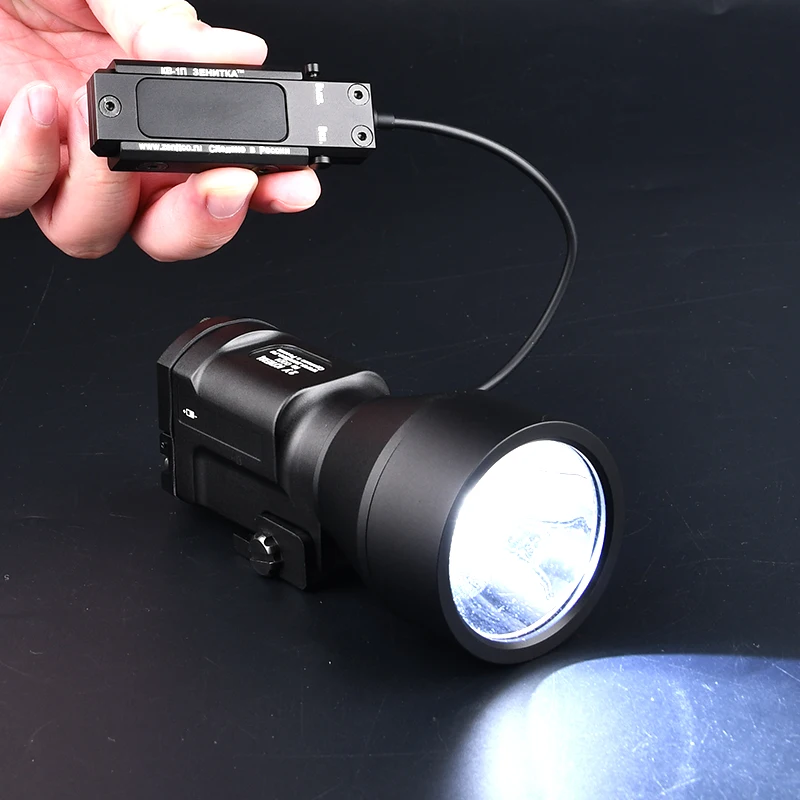 Airsoft táctico AK47 LED estroboscópico Scout luz interruptor remoto arma de caza linterna Klesch 2U 2P Zenitc AK-SD actualización Klesch-1S