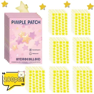 Piezas de parches multicolores para el acné, parches para el acné facial, parches corrector para el acné y parches para espinillas, ultrafinos