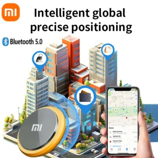 Xiaomi 5G rastreador inteligente Bluetooth antipérdida Bluetooth 5,0 recordatorio dispositivo GPS buscador de aire localizador de seguimiento mascotas niños cartera