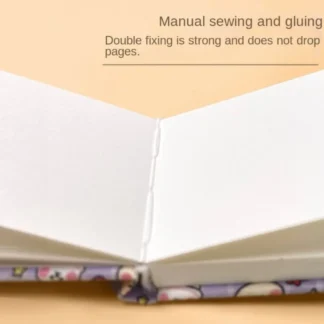 Mini libro de acuarelas de tela con flores, cuaderno de bocetos de acuarela colorido de 20 hojas, almohadilla de papel cuadrada, Mini libro de pintura de acuarela