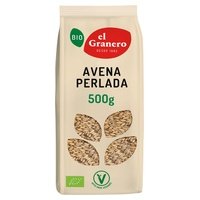 3 x Avena perlada Bio 500 g - El Granero Integral