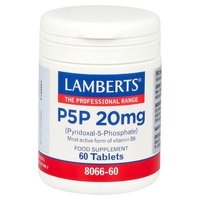 5 x B6 20 mg (Piridoxal-5-Fosfato) 60 cápsulas - Lamberts